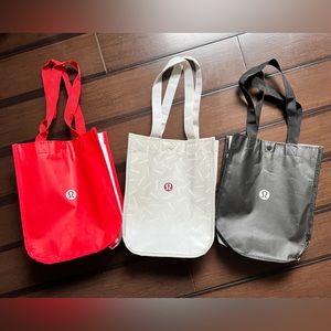 Lululemon Shopping Bags (set of 3)